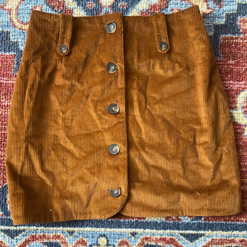 Corduroy Skirt